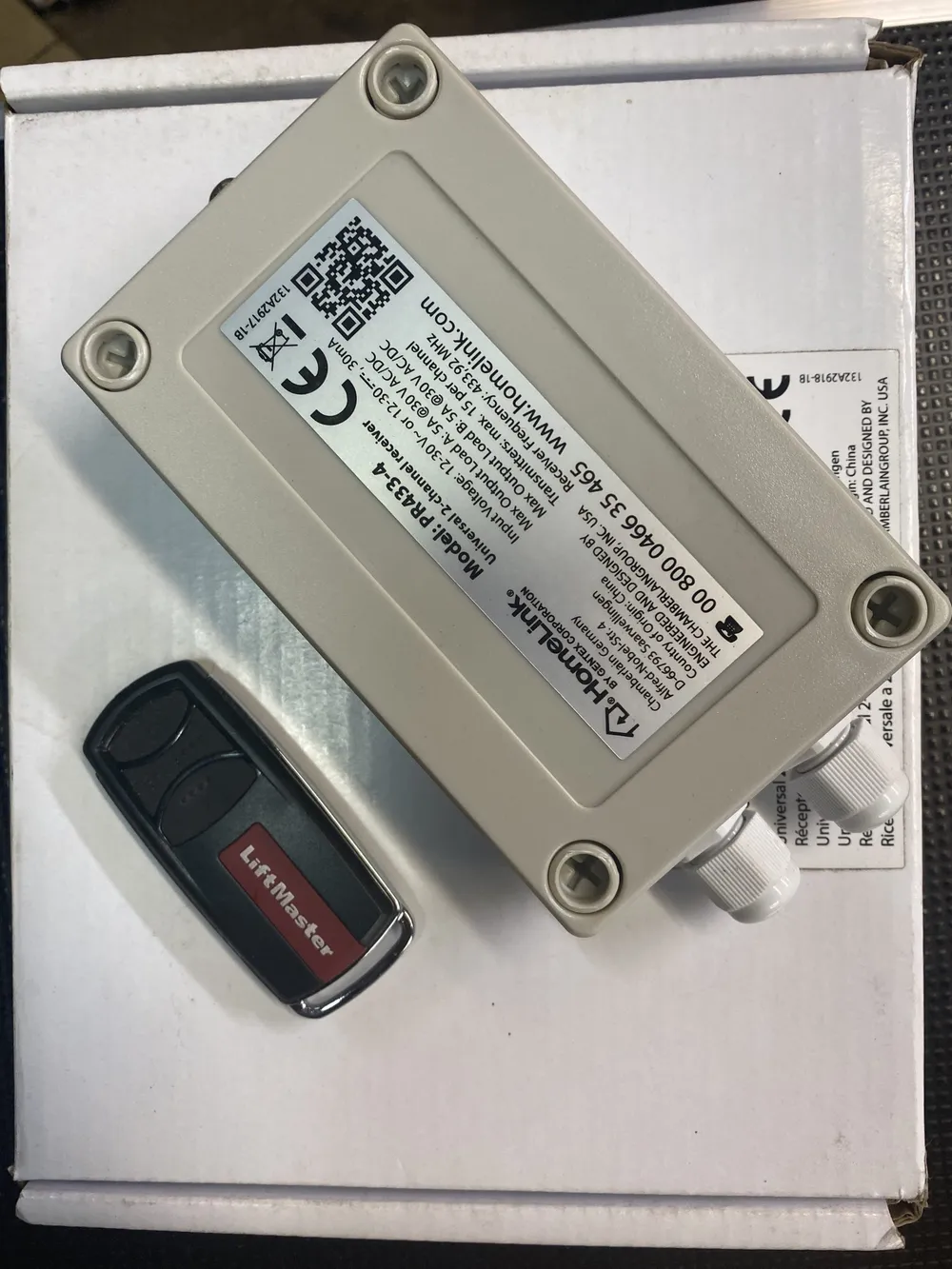 Lift master car control